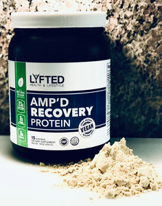 AMP'D RECOVERY Protein Powder (Certified Vegan)