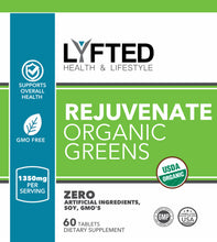 Load image into Gallery viewer, REJUVENATE Super Greens (Certified Organic)
